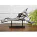 Cosma Sculpture Silver w/Matte Black-Home Accents-Uttermost-Lighting Design Store