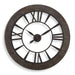 Ronan Wall Clock Dark Rustic Bronze-Home Accents-Uttermost-Lighting Design Store