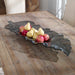 Smoked Leaf Tray Dark Gray-Home Accents-Uttermost-Lighting Design Store