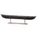 River Boat Sculpture Aged Black w/Silver-Home Accents-Uttermost-Lighting Design Store