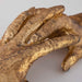 Hold My Hand Sculpture Antiqued, Gold Leaf-Home Accents-Uttermost-Lighting Design Store