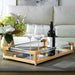 Balkan Tray Antiqued Gold Leaf-Home Accents-Uttermost-Lighting Design Store