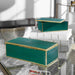 Karis Boxes S/2 Green w/Bright Gold Leaf-Home Accents-Uttermost-Lighting Design Store