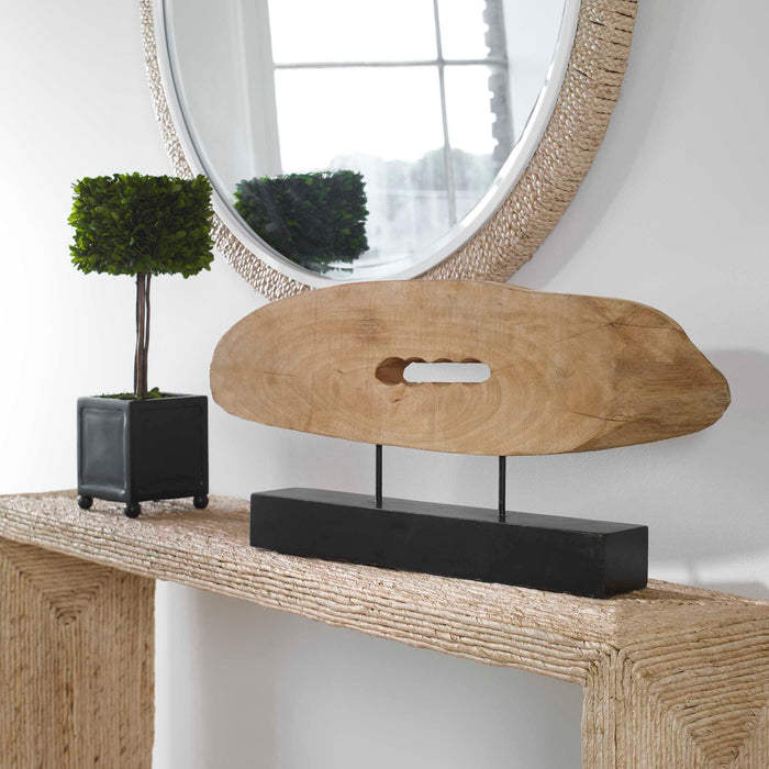 Paol Sculpture Matte Black-Home Accents-Uttermost-Lighting Design Store