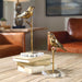 Passerines Sculpture, Set/2 Antiqued Gold Leaf-Home Accents-Uttermost-Lighting Design Store