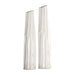 Kenley Vases, S/2 White-Home Accents-Uttermost-Lighting Design Store