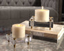 Claire Candleholders, Set/2 Brass-Home Accents-Uttermost-Lighting Design Store