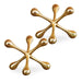 Harlan Objects, S/2 Brass-Home Accents-Uttermost-Lighting Design Store