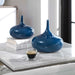 Zayan Vases, S/2 Blue-Home Accents-Uttermost-Lighting Design Store