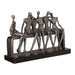 Camaraderie Figurine Aged Silver-Home Accents-Uttermost-Lighting Design Store