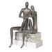 Courtship Figurine Antique Nickel-Home Accents-Uttermost-Lighting Design Store