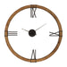 Marcelo Wall Clock Aged Iron-Home Accents-Uttermost-Lighting Design Store