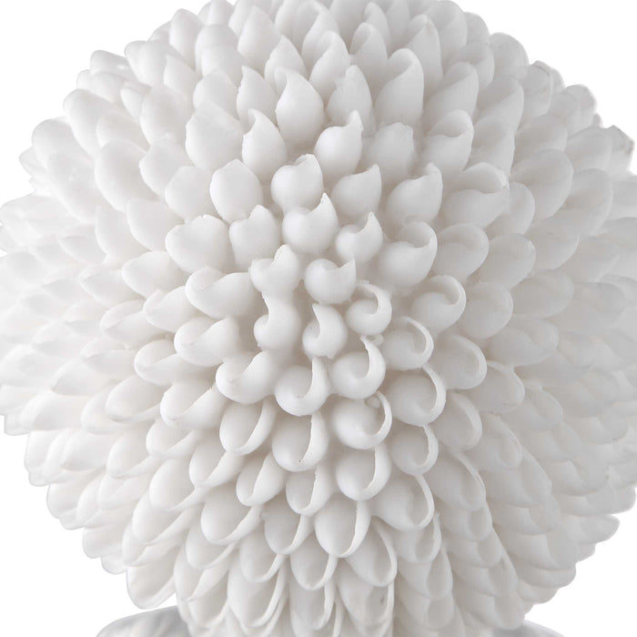 Cascara Sculpture Polished Nickel-Home Accents-Uttermost-Lighting Design Store