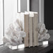 Charbel Bookends, Set/2 White-Home Accents-Uttermost-Lighting Design Store