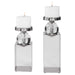 Lucian Candleholders, Set/2 Polished Nickel-Home Accents-Uttermost-Lighting Design Store