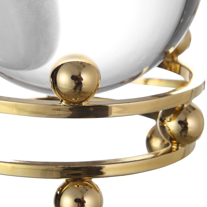 Alega Spheres, Set/2 Polished, Plated Gold-Home Accents-Uttermost-Lighting Design Store
