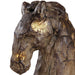 Caballo Sculpture Aged Silver w/Gol-Home Accents-Uttermost-Lighting Design Store
