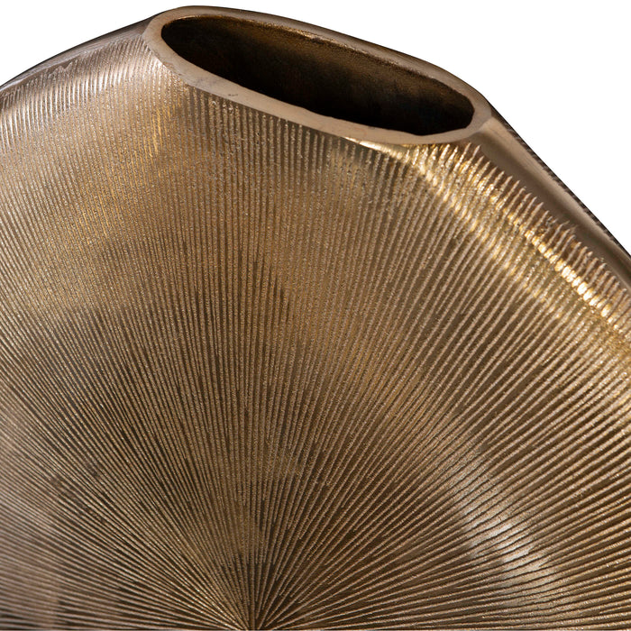 Gretchen Vase Champagne Silver-Home Accents-Uttermost-Lighting Design Store