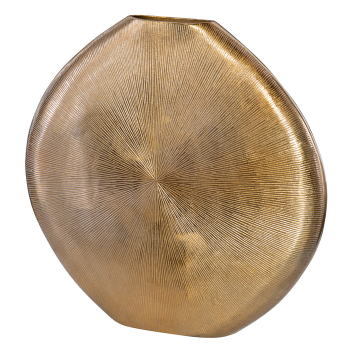 Gretchen Vase Champagne Silver-Home Accents-Uttermost-Lighting Design Store