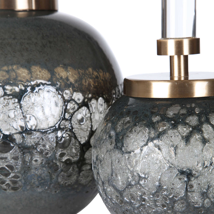 Cessair Bottles, S/2 Brushed Brass-Home Accents-Uttermost-Lighting Design Store