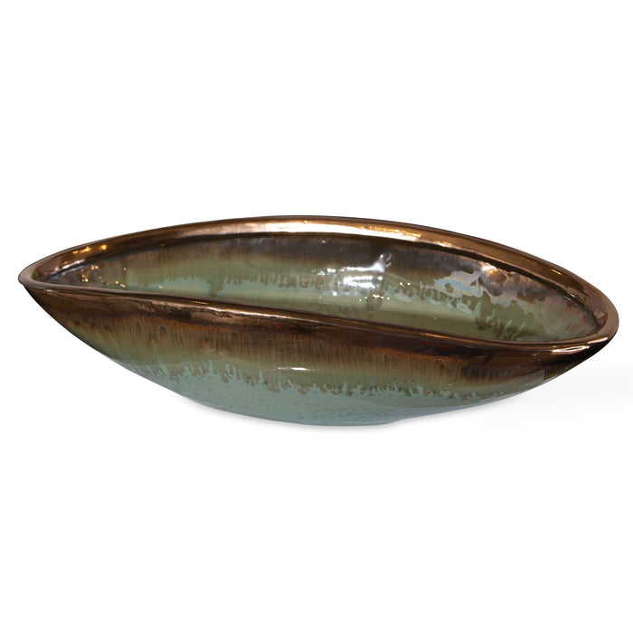 Iroquois Bowl Calming Mint-Home Accents-Uttermost-Lighting Design Store