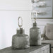 Storm Bottles, S/2 Charcoal, Taupe, And Silver-Home Accents-Uttermost-Lighting Design Store