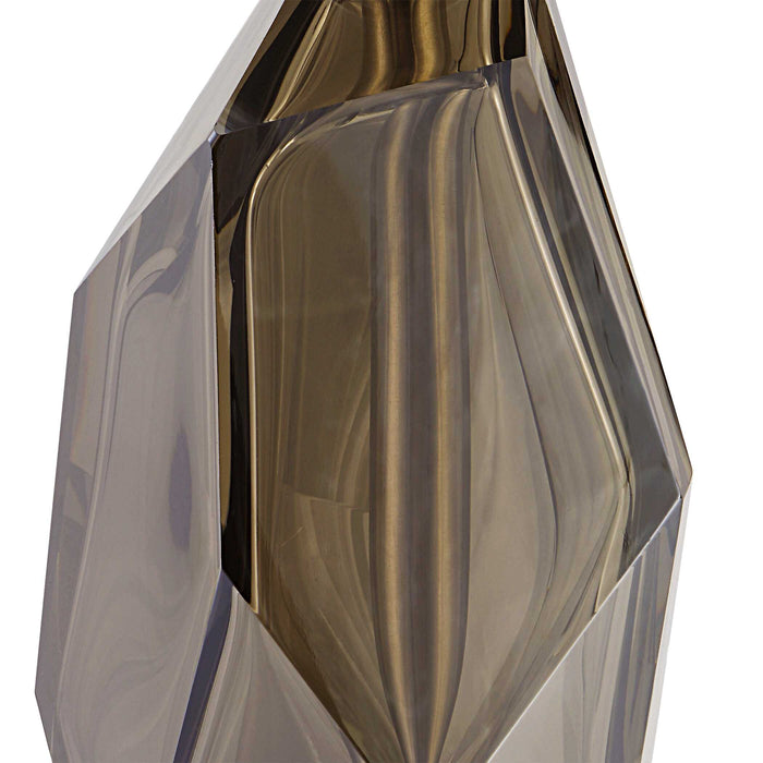 Ore Candleholders, Set/2 Brushed Nickel-Home Accents-Uttermost-Lighting Design Store