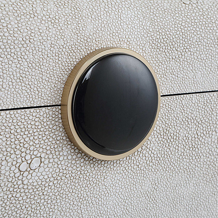 Lalique Box Brushed Antique Brass-Home Accents-Uttermost-Lighting Design Store