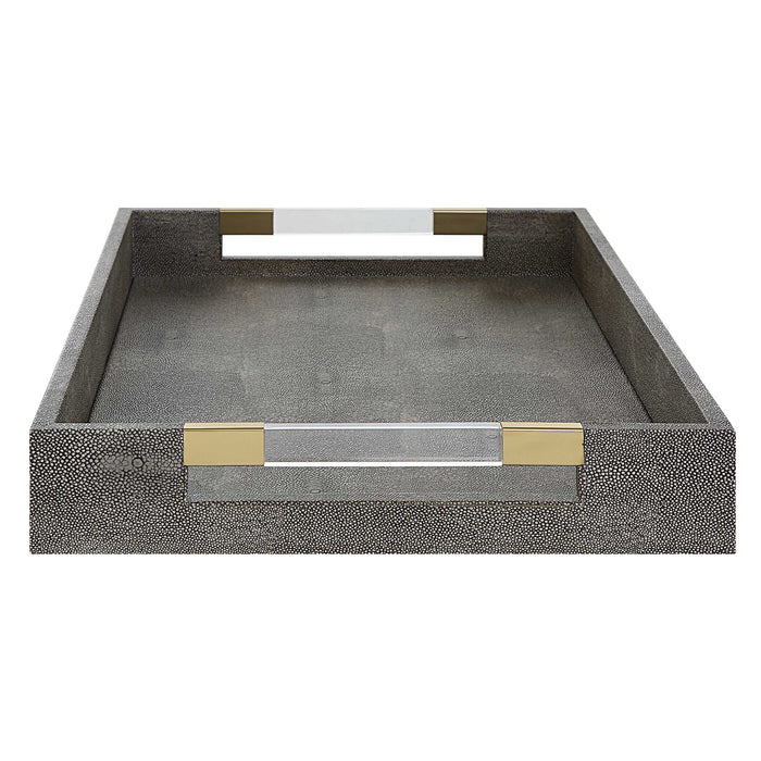 Wessex Tray Gray-Home Accents-Uttermost-Lighting Design Store