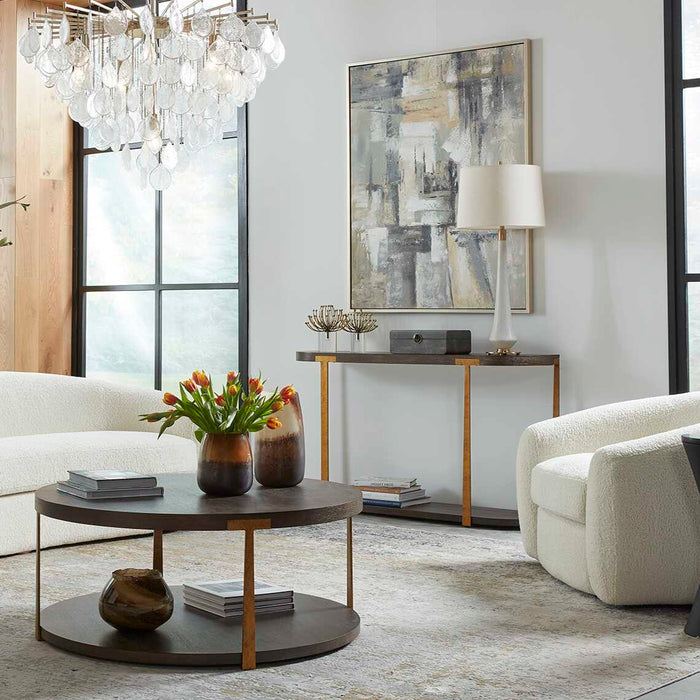 Aga Sculptures, S/2 Brushed Gold-Home Accents-Uttermost-Lighting Design Store