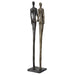 Two's Sculpture Antique Brass And Rustic Dark Bronze-Home Accents-Uttermost-Lighting Design Store