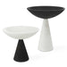 Antithesis Bowls, S/2 Striking Black And White Granulated Marble-Home Accents-Uttermost-Lighting Design Store