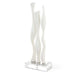 Gale Sculpture White Marble-Home Accents-Uttermost-Lighting Design Store
