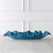 Ruffled Feathers Bowl Gloss Blue-Home Accents-Uttermost-Lighting Design Store