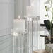 Crystal Candleholders, Set/2 White-Home Accents-Uttermost-Lighting Design Store