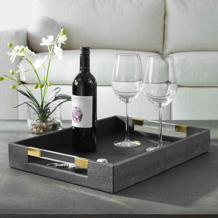 Wessex Tray Brass-Home Accents-Uttermost-Lighting Design Store