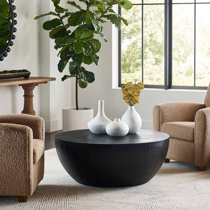 Apothecary Vases, Set/3 Satin White-Home Accents-Uttermost-Lighting Design Store