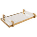 Deki Tray Antiqued Gold Leaf-Home Accents-Uttermost-Lighting Design Store