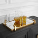 Deki Tray Antiqued Gold Leaf-Home Accents-Uttermost-Lighting Design Store