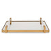 Deki Tray Antiqued Gold Leaf-Home Accents-Uttermost-Lighting Design Store