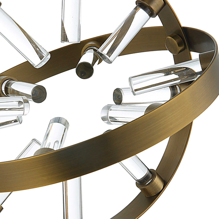 Realm Sculptures, Set Of 2 Black Marble-Home Accents-Uttermost-Lighting Design Store