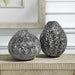 Cosmic Vases, Set/2 Black And White-Home Accents-Uttermost-Lighting Design Store