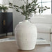 Floreana Vase White-Home Accents-Uttermost-Lighting Design Store