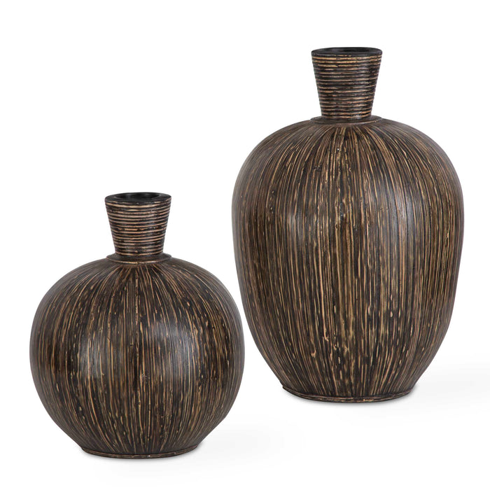 Islander Vases, S/2-Uttermost-Lighting Design Store