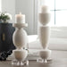 Lido Candleholders, Set/2 Ivory-Home Accents-Uttermost-Lighting Design Store
