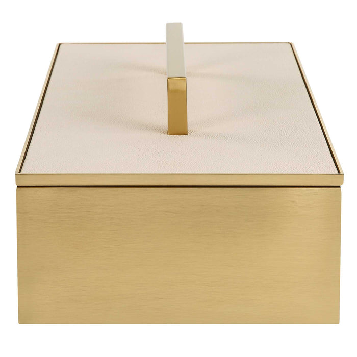 Wessex Box Brass-Home Accents-Uttermost-Lighting Design Store
