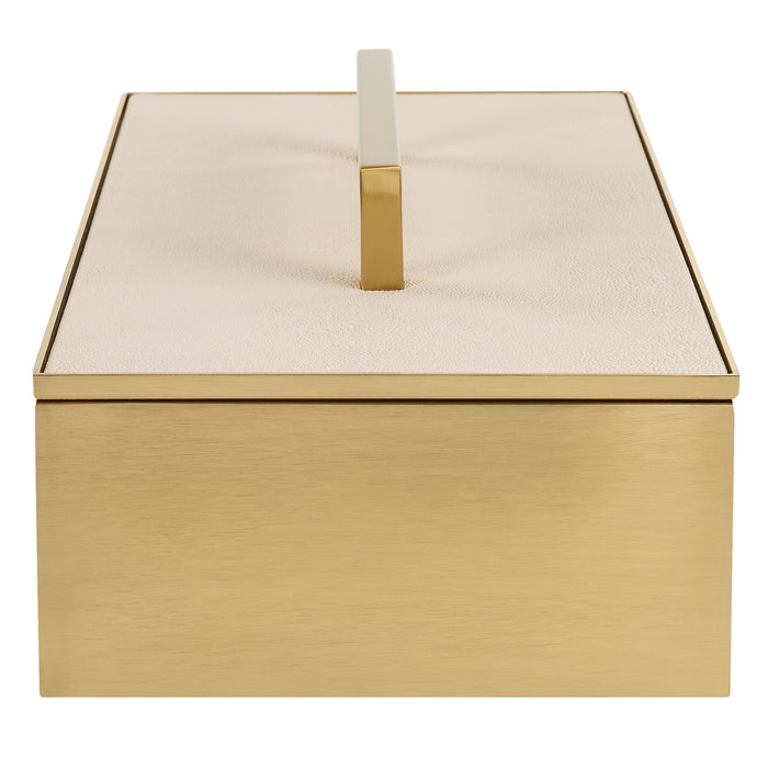 Wessex Box Brass-Home Accents-Uttermost-Lighting Design Store