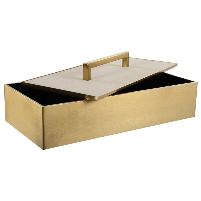 Wessex Box Brass-Home Accents-Uttermost-Lighting Design Store
