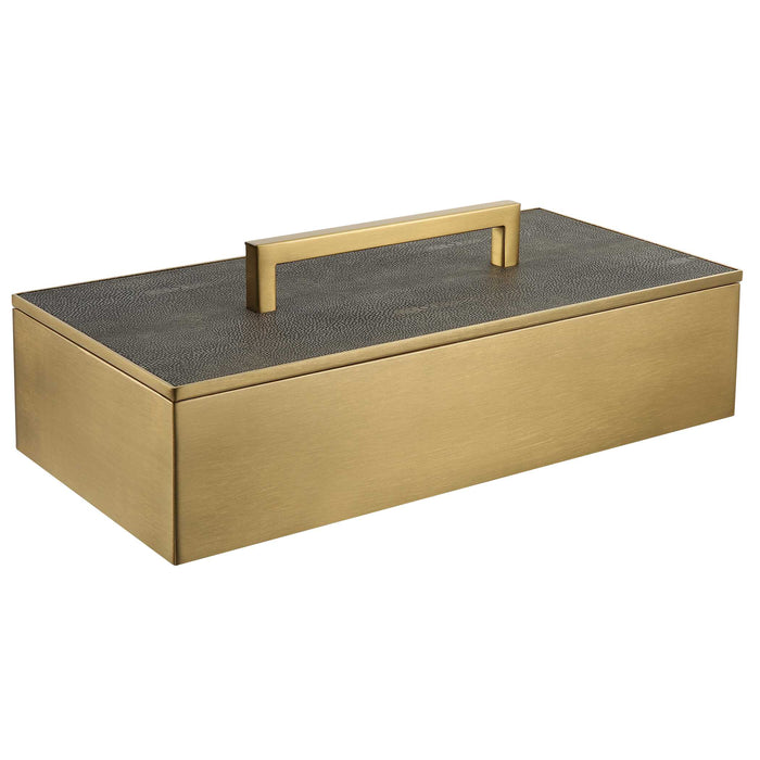 Wessex Box Brass-Home Accents-Uttermost-Lighting Design Store