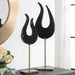Black Sculptures, S/2-Uttermost-Lighting Design Store